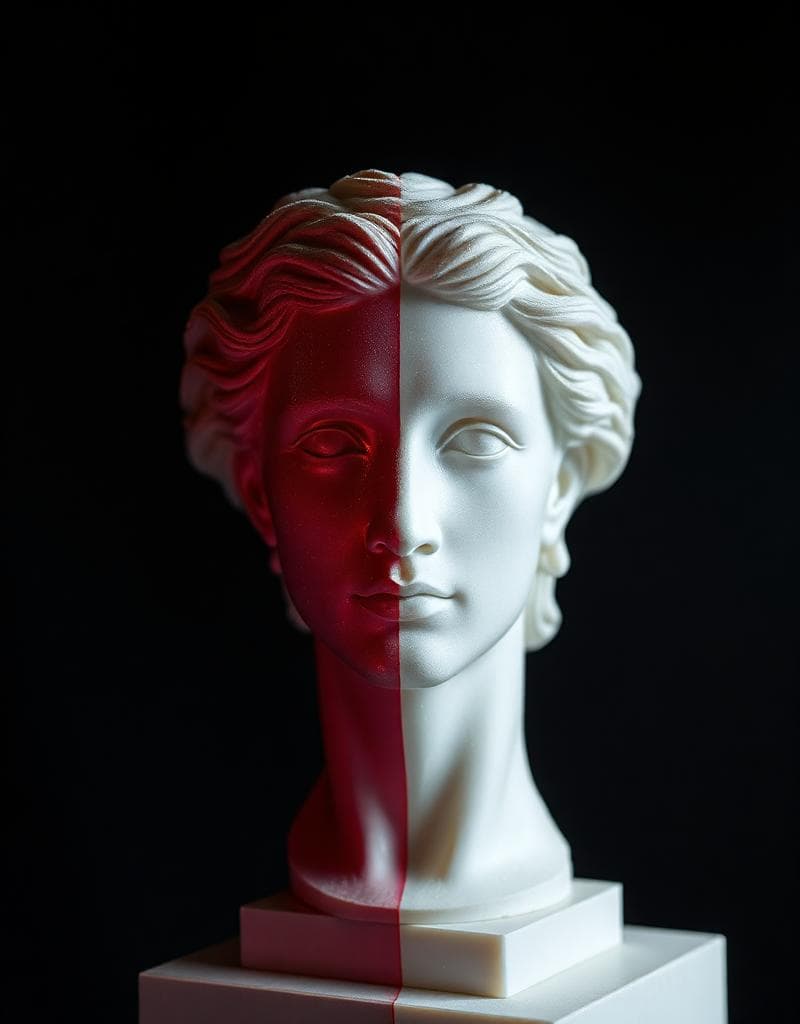 GLITCH ARTIFACTS collection — 3D-printed sculptural art objects from The Bloc Project