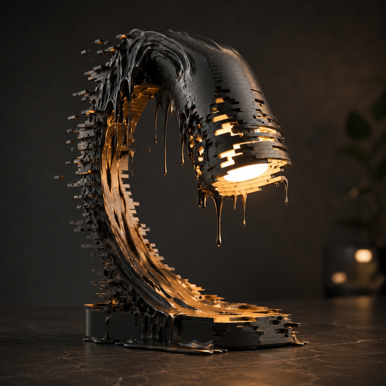 SLICED VASE / SHIFTED MASS